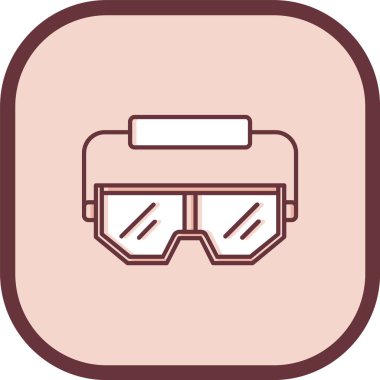 vektör gözlüğü resimleme