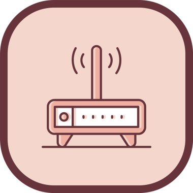 Modern b 'nin vektör illüstrasyonu eksik simgesi