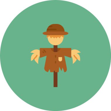 Sırt çantalı bir adamın vektör çizimi