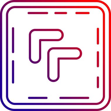 harita konum belirleyici simgesi ana hat biçiminde