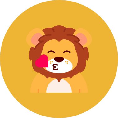 Aslan gülümsemeli ve yürekli.