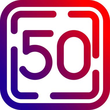 5 numara logo tasarım şablonu vektörü. yaratıcı simge tasarımı.