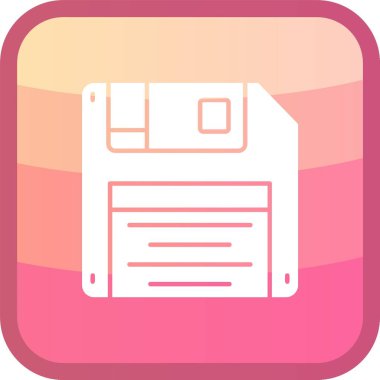 Benzersiz Gazete Vektör Satırı Simgesi