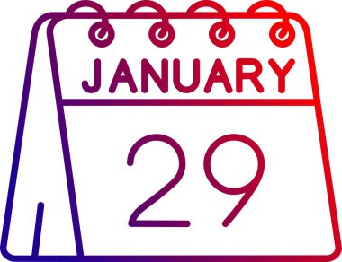 Takvim simgesi. Düz dizayn. tarih