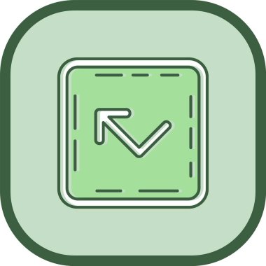 Kişisel ve ticari kullanım için vektör simgesi izole edildi