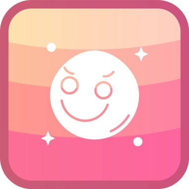 emoji simgesinin vektör illüstrasyonu