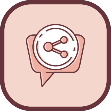 Eşsiz Uydu Vektör Satırı Simgesi