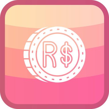 Dolar simgesi soyut bir grupta izole edildi