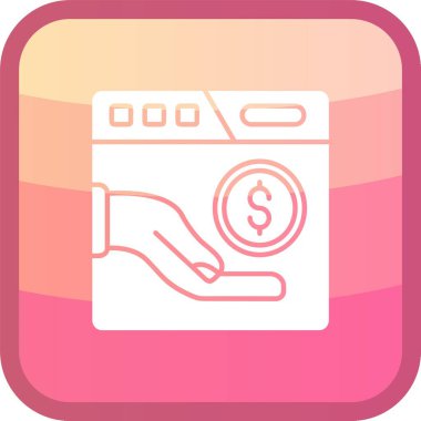 nakit simgesi yumuşak renk arkaplanında izole edilmiş düz moda biçiminde.