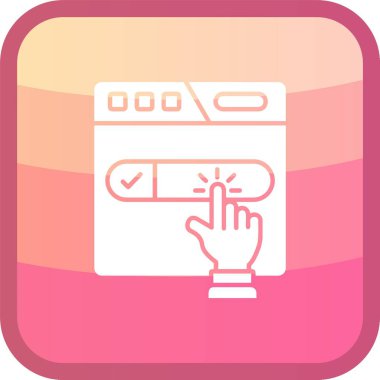 çamaşır makinesi simgesi. resimleme tasarımı