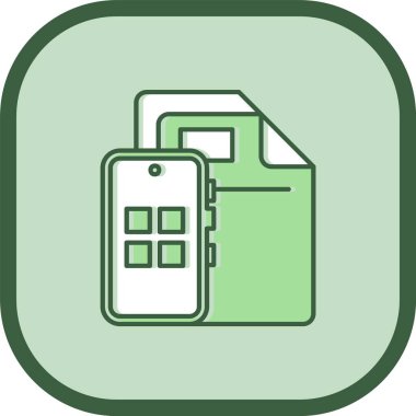 Kişisel ve ticari kullanım için vektör hesap makinesi simgesi.