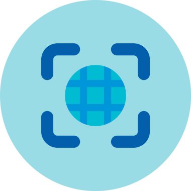 Vektör evrensel simgesi Trendy bakmak.