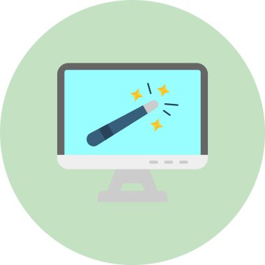 Web tasarım vektörü simgesi