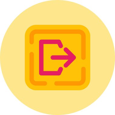 ok simgesinin vektör illüstrasyonu