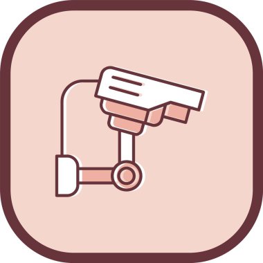 cctv kamera vektör simgesi