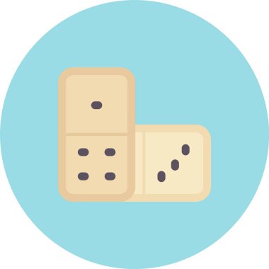 Casino chips vektör simgesi