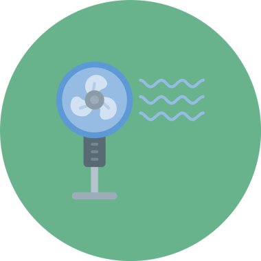 İllüstrasyon klima simgesi