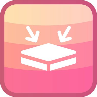 Yumuşak renk arkaplanında izole edilmiş modaya uygun düz stil kitap simgesi