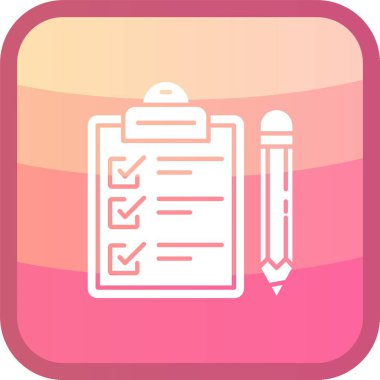 Moda biçimi izole edilmiş arkaplanda pano simgesi