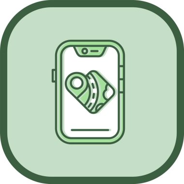 vektör cüzdanı illüstrasyonu