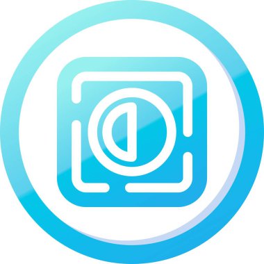 Proje, logo, sunum veya web için vektör simgesi.