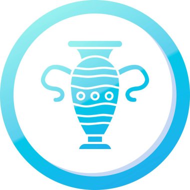 güzel sütun mavi vektörü