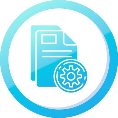 Vektör ayarı Simge illüstrasyonu