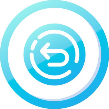 vektör tazeleme simgesi, basit vektör illüstrasyonu