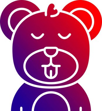 hayvan simgesi vektör illüstrasyonu