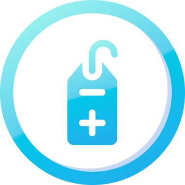 Güzel Tıbbi Vektör Glyph simgesi