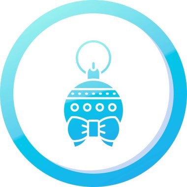 Eşsiz kardan adam vektör simgesi