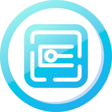 Kişisel ve ticari kullanım konsepti için vektör simgesi