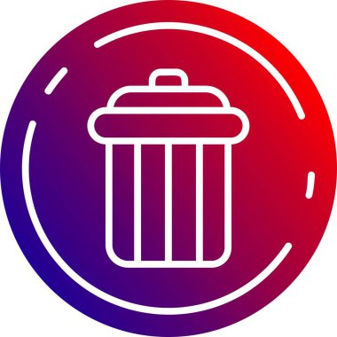 vektör geri dönüşüm düz simgesi