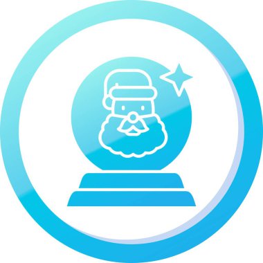 Noel Baba simgesi, basit tarzı