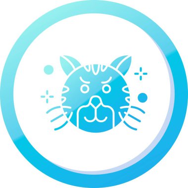 Kedi simgesi, basit tarzı