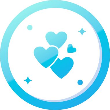 Mavi arkaplanın vektör illüstrasyonu