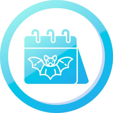 Vektör Takvim Simgesi, vektör illüstrasyonu