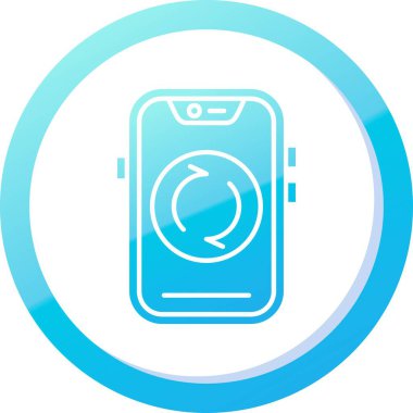 vektör telefon ico, vektör illüstrasyonu