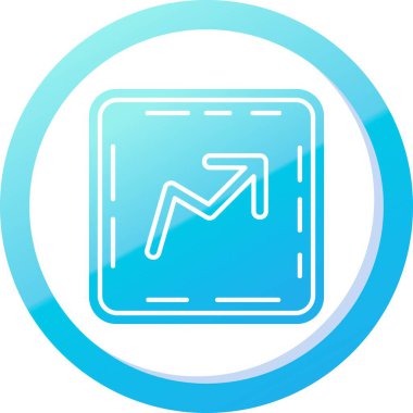 ok aşağı ok simgesi, izometrik 3d biçimi