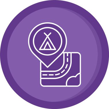 Güzel Pusula Kabartma Vektörü Simgesi