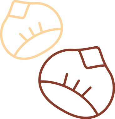 Bir futbol topunun vektör karalama stili çizimi