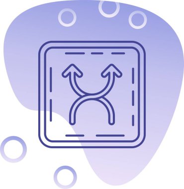 Eşsiz denizanası vektör simgesi