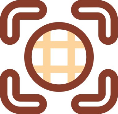 Eşsiz sıcak vektör simgesi