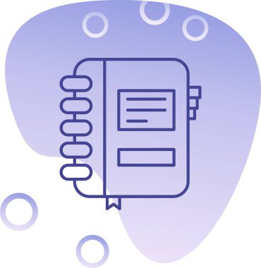 Basit vektör simgesi, usb kablosunun çizimi