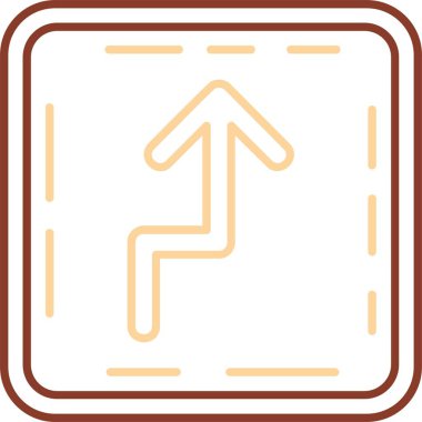 ok simgesi vektör illüstrasyonu