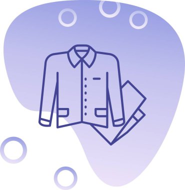 vektör giysisi resimleme