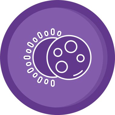 Benzersiz bakteri vektör simgesi