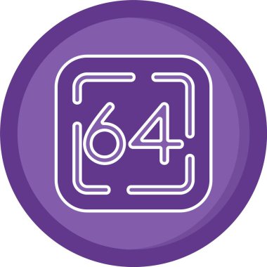 Kişisel ve ticari kullanım için vektör simgesi