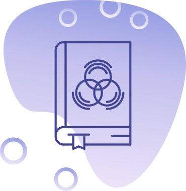 Bir dolgunun vektör illüstrasyonu