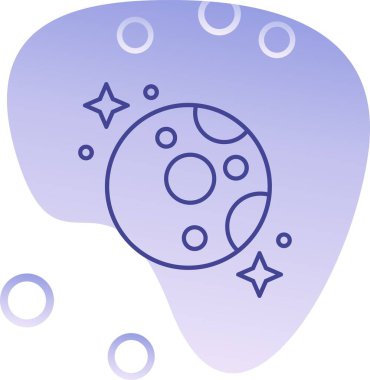 Modern simgenin vektör illüstrasyon tasarımı